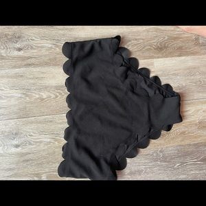 2 High Waisted Black Bikini Bottoms